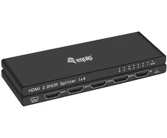 Equip 33271707101HDMI 2.0 vaizdo skirstytuvas, 4 prievadai, 4K/60HZ