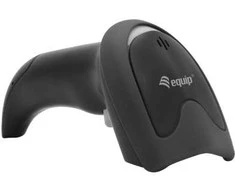 Skaitytuvas kodów kreskowych Equip Barcode Handscanner lazerinis Kabelis USB juoda