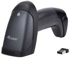 Equip Equip Barcode Handscanner lazerinis Wireless USB juodas