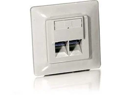 Equip Equip 125723 RJ-45 elektros lizdas, baltas