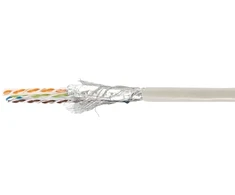 Equip Cat.6 SF/UTP montavimo kabelis, LSZH, vientisas varis, 100m, 100 m, Cat6, SF/UTP (S-FTP), Balta