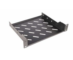 Equip Equip Fachboden fest 10'' für Serverschränke, 1U 20cm sw