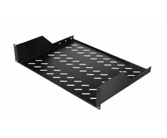 Equip Equip Fiksuota lentyna 19" serverių spintelėms, 2U 80cm juoda
