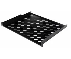 Equip Equip fiksuota lentyna 19" serverių spintelėms, 1U 60cm juoda