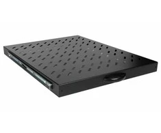 Equip Equip kintama lentyna 19" serverių spintelėms, 1U 80cm juoda