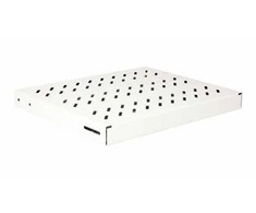 Equip Equip kintamo aukščio lentyna 19" serverių spintelėms, 1U 35cm, juoda