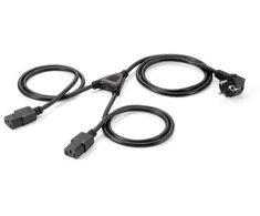 Equip Maitinimo kabelis Įranga PWR CBL Y-VER 2XIEC - 112220