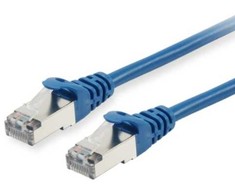 Equip Equip Patchkabel Cat6 S/FTP 2xRJ45 0.15m blau