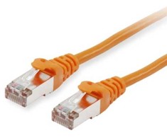 Equip Equip Patchkabel Cat6 S/FTP 2xRJ45 25.00m oranžinis