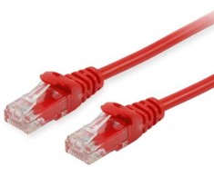 Equip Equip Patchkabel Cat6 U/UTP 2xRJ45 1.5m raudona