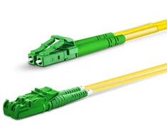 Equip Patchkabel E2000/APC->LC/APC 10.00m SM Duplex geltona