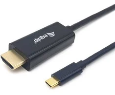 Equip Adapteris AV Įranga Įranga Adapteris USB-C -> HDMI 4K30Hz 2,00m sw