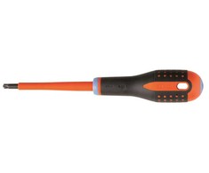 ERGO SKRUET.1000V LIGE+PZ1x 80 Bahco Skruetrækker Ergo 1000V