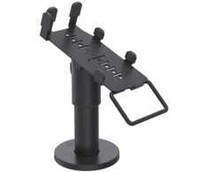 Ergonomic Solutions „SpacePole“ mokėjimo sistema „Verifone P200“ ir „P400 DuraTilt® SP1“, 120 mm (su rankena), POS laikiklis, juodas, metalinis, 210°, 10–70°, „VeriFone“