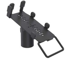 Ergonomic Solutions „SpacePole“ mokėjimo sistema „Verifone P200“ ir „P400 DuraTilt® SP1“ (su rankena), POS laikiklis, juodas, metalinis, 210°, 10–70°, „VeriFone“