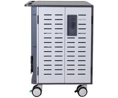 Ergotron Ergotron DM40-2009-2 spintelė nešiojamiesiems įrenginiams Laisvai pastatoma Sidabrinė