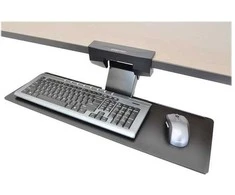 Ergotron Neo-Flex po stalu dedamas klaviatūros laikiklis, 1,4kg, juodas