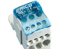 ERICO UD-80A, Kištukinė lizdo galvutė, Tiesus, Lizdinė, 1000 V, 85 A, Jungiamoji dėžutė