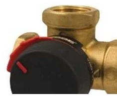 Esbe VRG131 3-ceļu rotācijas vārsts 3/4" Kvs 6.3, misiņš