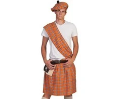 ESPA Aukštaitijos kostiumas, oranžinis