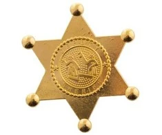 ESPA Šerifo žvaigždė, auksinė