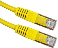 Esperanza RJ-45/RJ-45, kat.5e, U/UTP, geltona, 2m (EB274Y)