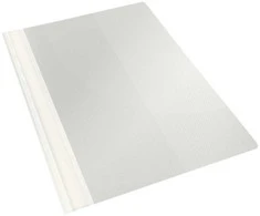 Leitz Esselte 28345, Permatomas, Baltas, Metalas, Plastikas, 160 lapų, A4, 1 kišenė, 228 mm