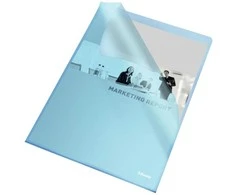 Laikiklis Leitz Esselte 54837, A4, Polipropilenas (PP), Mėlynas, Vertikalus, 220 mm, 1 mm