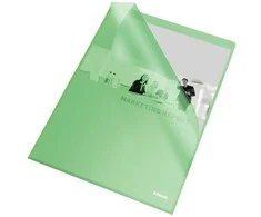 Leitz Esselte Esselte 54838, A4, Polypropylene (PP), Žalias, Portrait, 220 mm, 1 mm