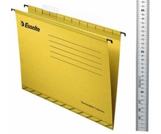 Esselte pakabinamas segtuvas „Classic FC“, geltonas, 412 mm, 24 cm
