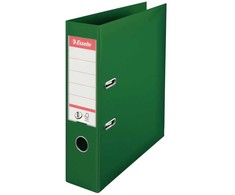Laikiklis Esselte Nr. 1 svirtinis arkinis segtuvas PP, 30 % perdirbtos folijos, A4, plastikas, žalias, tekstūruotas paviršius, 500 lapų, 500g/m²