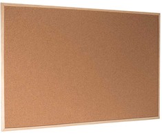 Esselte Standartinė kamštinė skelbimų lenta Medinis rėmas 40x60cm, Vidaus, Ruda, Natūrali, Mediena, Mediena, Kamštis, Standartinė