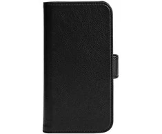 ESSENTIALS „iPhone 12 mini“ PU piniginė, 3 kortelėms, juoda