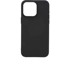 Dėklas ESSENTIALS „iPhone 15 Pro Max“ perdirbto silikono galinis dangtelis, juodas