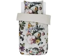 Patalynės komplektas Essenza Fleur Duvet Cover Ecru 140x200-60x63