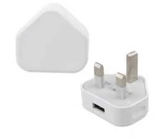 eSTUFF ES636002-BULK, Vidinis, AC, 5 V, 2,4 A, Baltas