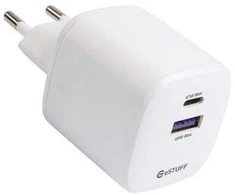 Įkroviklis eStuff eSTUFF ES637065 kroviklis įrenginiams nešiojamas Universal Baltas AC Inner