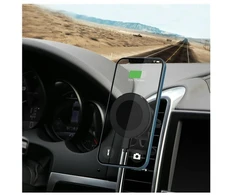 eSTUFF ES638130, Automobilinis, Cigarečių žiebtuvėlis, 12 V, Belaidis įkrovimas, Aliuminis
