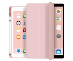 eSTUFF SEATTLE pieštuko dėklas, skirtas iPad 9.7 2018/2017 - rožinis PU odos, Folio, Apple, iPad 9.7 (2017/2018), 24,6 cm (9,7"), 265 g