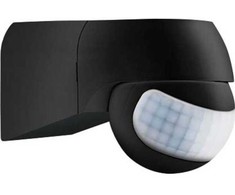 ESYLUX EM10055515 Paviršinio montavimo judesio jutiklis 180° juodas IP44