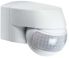 Sieninis šviestuvas ESYLUX MD 200, Sieninis, Baltas, IP44, 2000 lx, 2,5 m, 200°