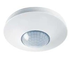 ESYLUX PD-C360i/8 Duo Dali, Pasyvus infraraudonųjų spindulių (PIR) jutiklis, Laidinis, 8 m, Lubinis, Vidinis, Baltas
