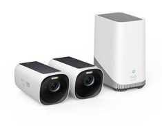 „Anker Eufy eufyCam 3 S330 4K“ 2 kameros + 1 „Homebase“