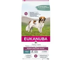 Sausas Šunų Maistas - Eukanuba Mono-proteinų Suaugusiųjų Visų Veislių Antis, 12kg