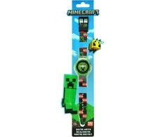 Kids Licensing Minecraft Led laikrodis