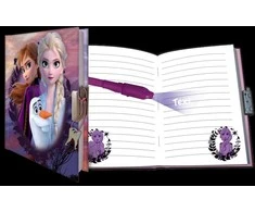 Disney Frozen Diary dovanų rinkinys su 80 lapų ir stebuklingu rašikliu
