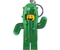 Euromic LEGO - Raktų pakabukas su LED - Kaktusų berniukas (528362)