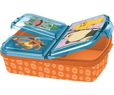 Pietų dėžutė STOR Multi Box Pokemon, Oranžinės spalvos