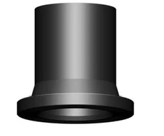 Eurostandard 110 mm PN10 SDR17 suvirinimo sandūra antgalio flanšinė jungtis