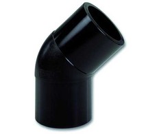 Eurostandard Stuk-el alkūnė 250 mm x 45° PN10 SDR17